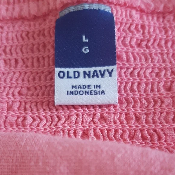 SWEET💞LINEN blendOld Navy Pink Tie-Strap Mini Dress Fits M POCKETS!!! - Picture 8 of 12